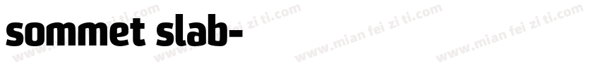 sommet slab字体转换
